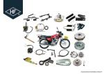 HONDA Motorbike CG125 Spare Parts 125cc With Side Cover / Kick Stand