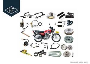 China HONDA Motorbike CG125 Spare Parts 125cc With Side Cover / Kick Stand wholesale