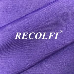 China Skin Friendly Feeling Ribbed Swimwear Fabric Using Body Care Technique wholesale