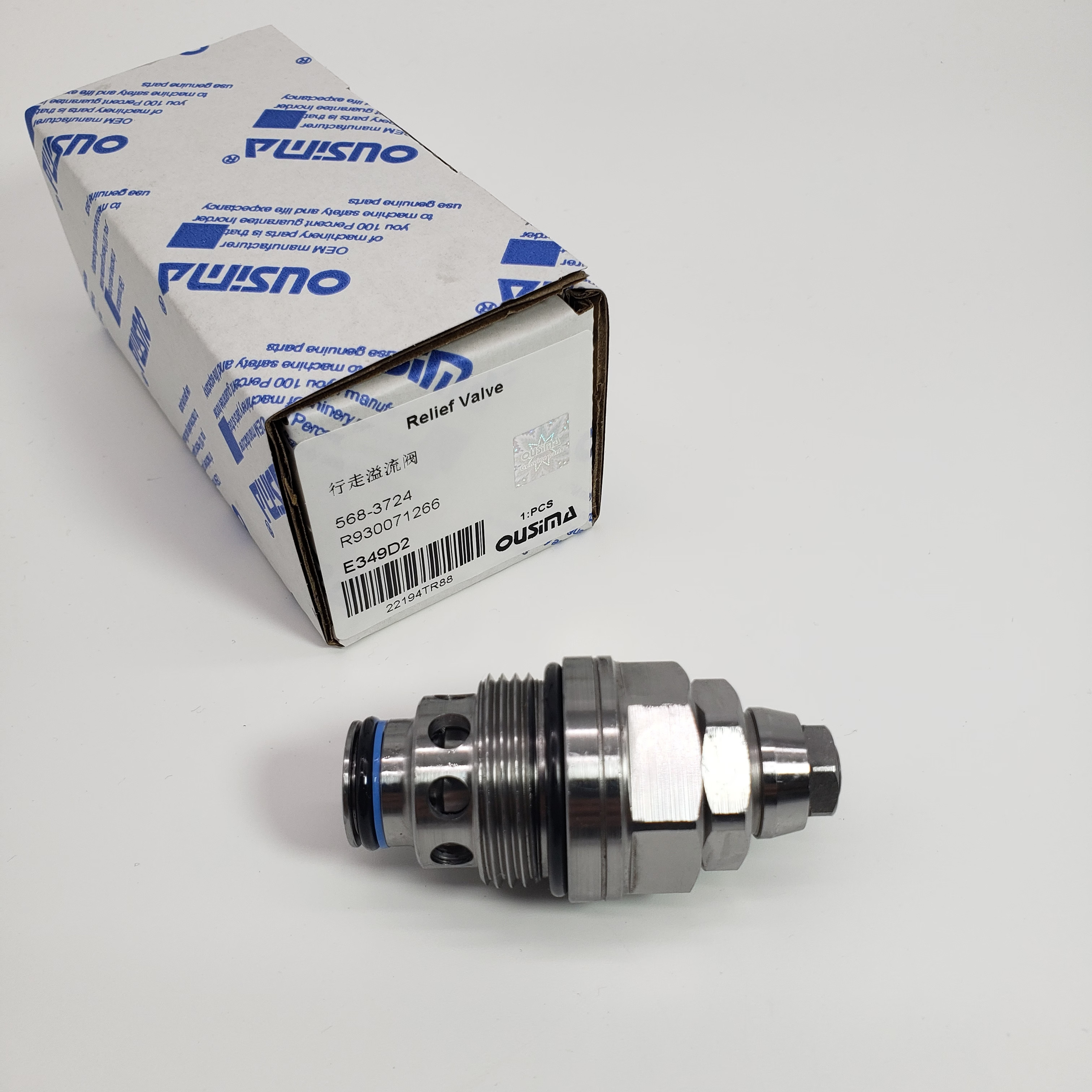 568-3724 R930071266 Relief Valve For CAT E345D E349D2