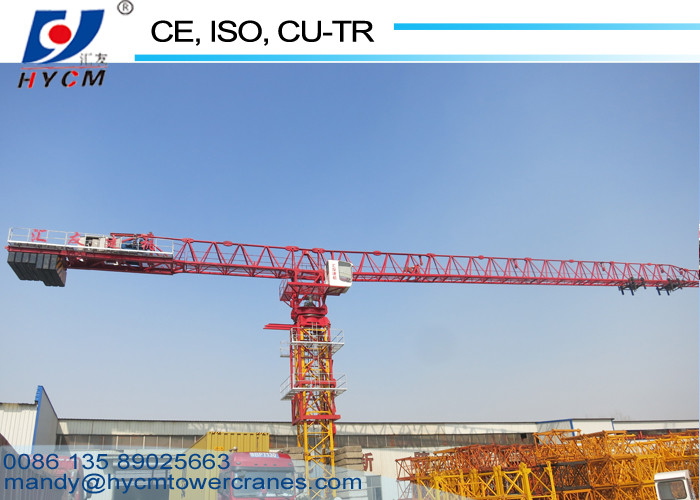 12tons Max. Load 2.5tons Tip Load PT6425 Flattop Construction Tower Crane price for Sale