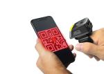 Ring Barcode Scanner Wearable 2D 32bit QR Barcode Reader