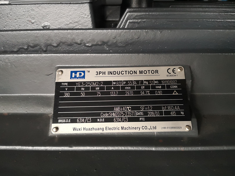 22kw 30hp 8bar 120cfm Screw Air Compressor Direct Screw Compressor