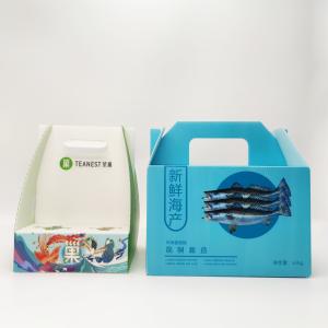 China ODM 2mm Take Out Food Packaging With Handle Anti Virus wholesale