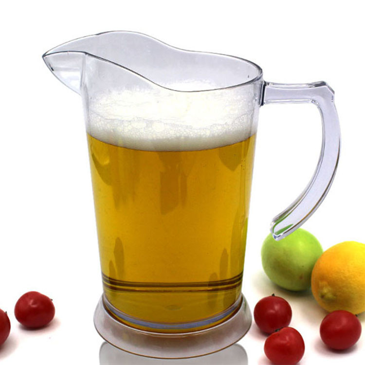 1.4L Plastic Juice Pitcher Wine Decanter Large Beverage Carafe Water Pitcher