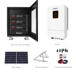 10kw Photovoltaic Solar Energy System with Akku Solar Battery Sustainable Home