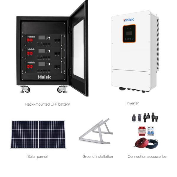 10kw Photovoltaic Solar Energy System with Akku Solar Battery Sustainable Home