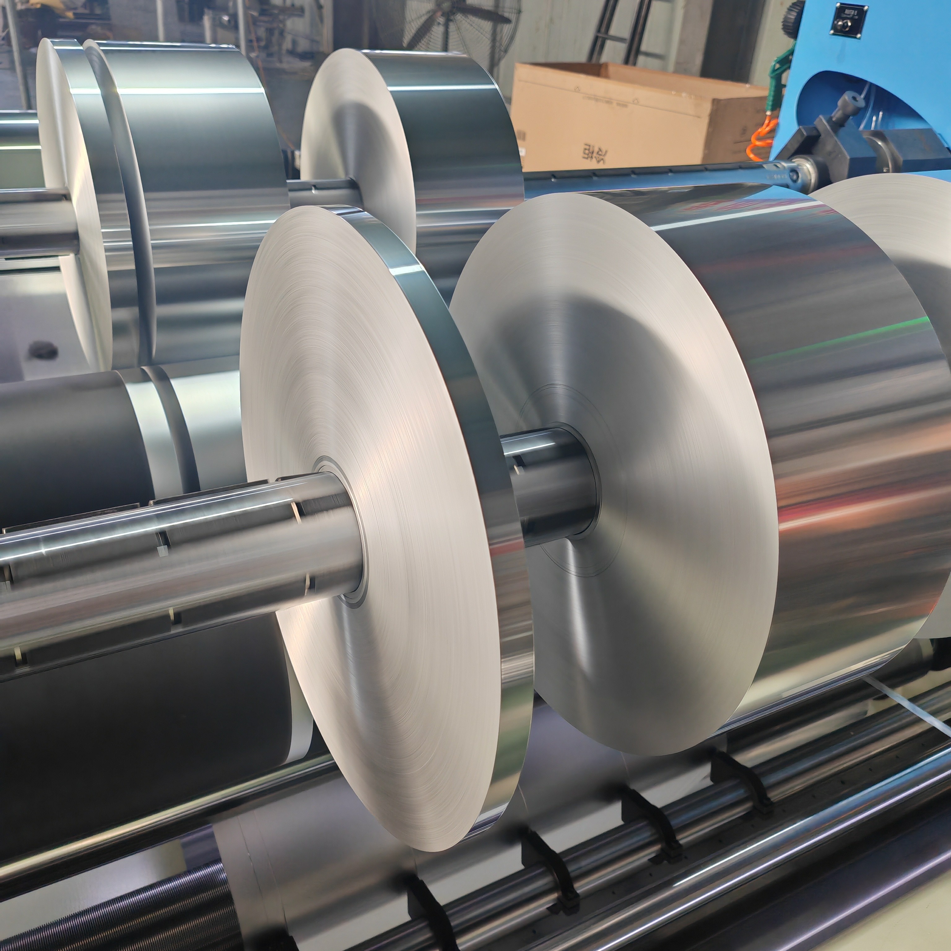 0.08x60/80mm Smoke Duct Aluminum Foil Slitting 8011 O Temper