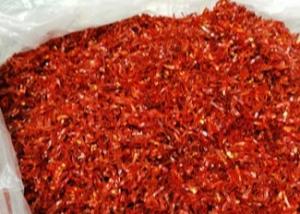 China Tianjin Dried Red Chilli Flakes 3mm Dried Crushed Chillies HACCP wholesale