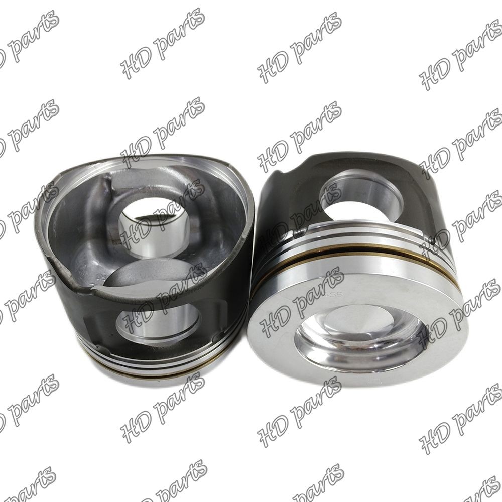 Piston D4D BF4M2012 BF6M2012C Graphite Pointed Bottom 04258367 04258455 04258457 04501366 Suitable Deutz