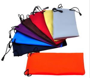 China Microfiber Cloth Glass Case Microfiber Clothing Pouches For Glass wholesale