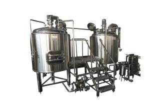 China 500L 1000L 1500L Stainless Steel 304/316L Small Brewing Equipment Brewing System wholesale