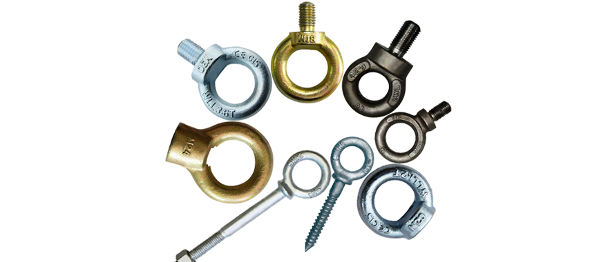 Plain Finish High Strength Steel Forklift Lifting Hoist Swivel Hook
