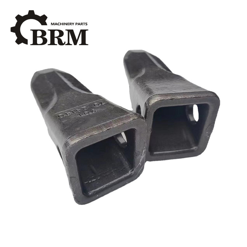 PC400 Excavator Bucket Tiger Teeth Custom Color For Komatsu 208-70-14152tl