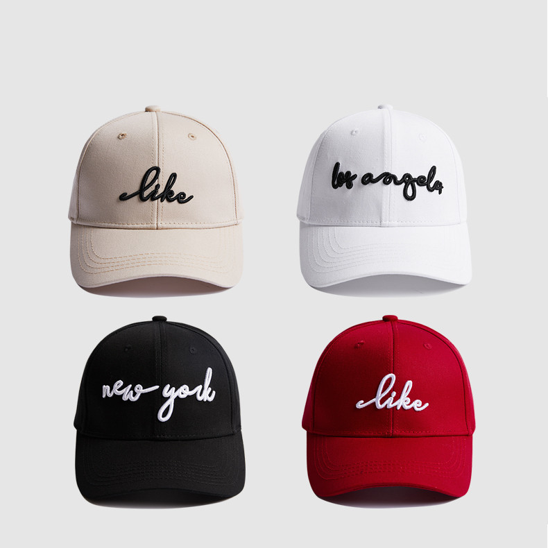 Swil white Summer Golf Advertising Baseball Caps Silk Screen Printing