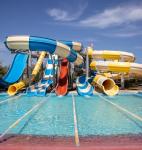 Outdoor Park Swimming Pool Tube Fiberglass Water Slide Parts Play Equipment