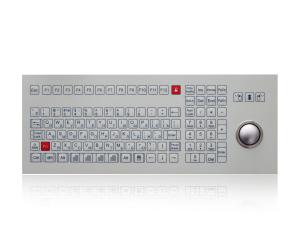 China Food And Beverage Industrial Membrane Keyboard With Trackball Omron Switch wholesale