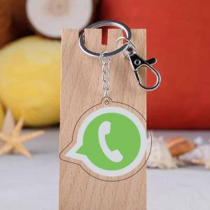 China Factory Custom Souvenir Acrylic Key Chain Creative Logo Software Application Event Promotional Gift Charms Keychain wholesale