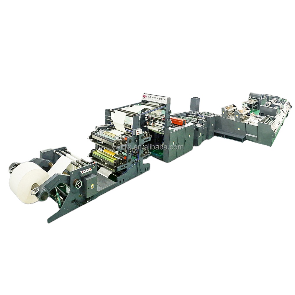 Upgrade Your Notebook Production Line with White Glue Taped NoteBook Making Machine
