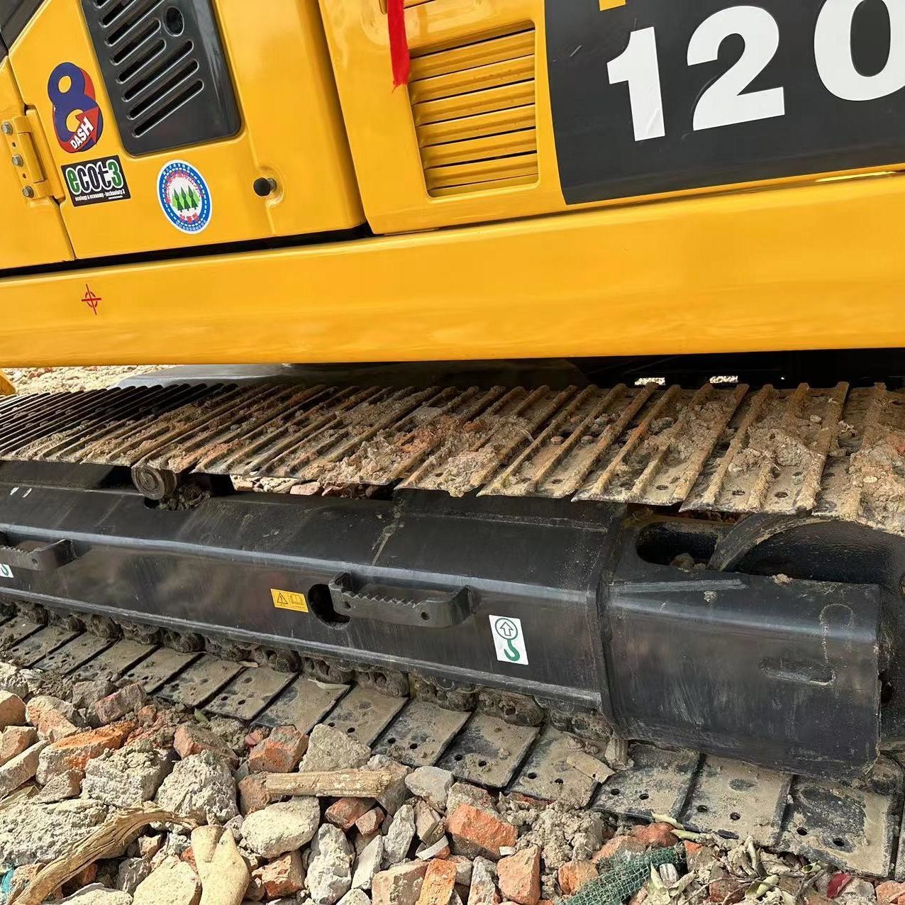 Used Komatsu Digger PC120 Secondhand 12ton Small Type Crawler Excavator