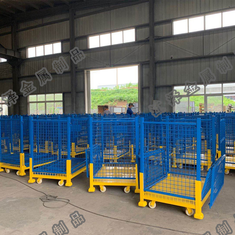 Efficient Storage Solution Collapsible Pallet Cage With Steel Construction