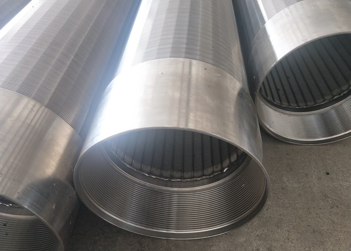 Wedge Wire Screen Water Well Screen Slot Screen Tube For Water Well