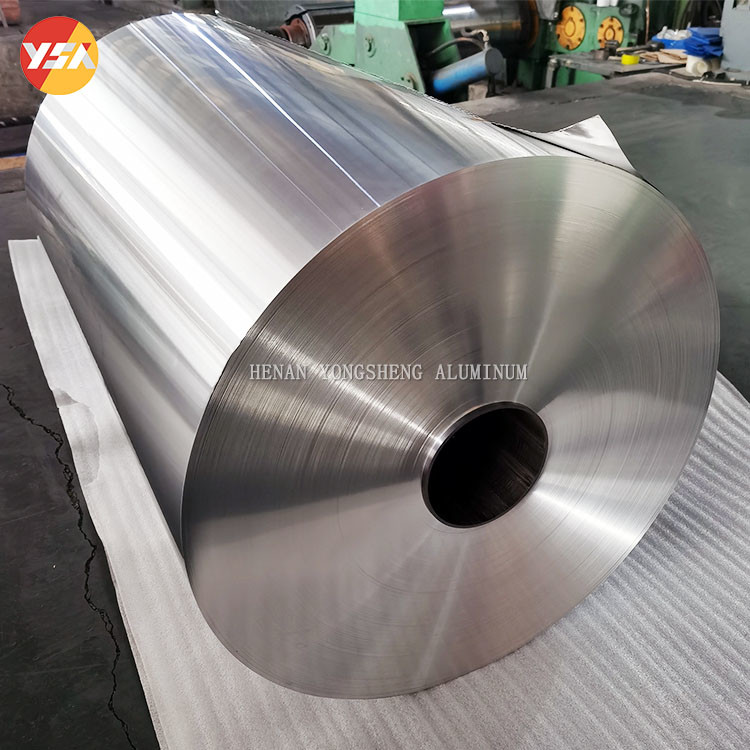 8006 Alloy H22 100mic Aluminum Foil Jumbo Roll Food Grade Container Foil