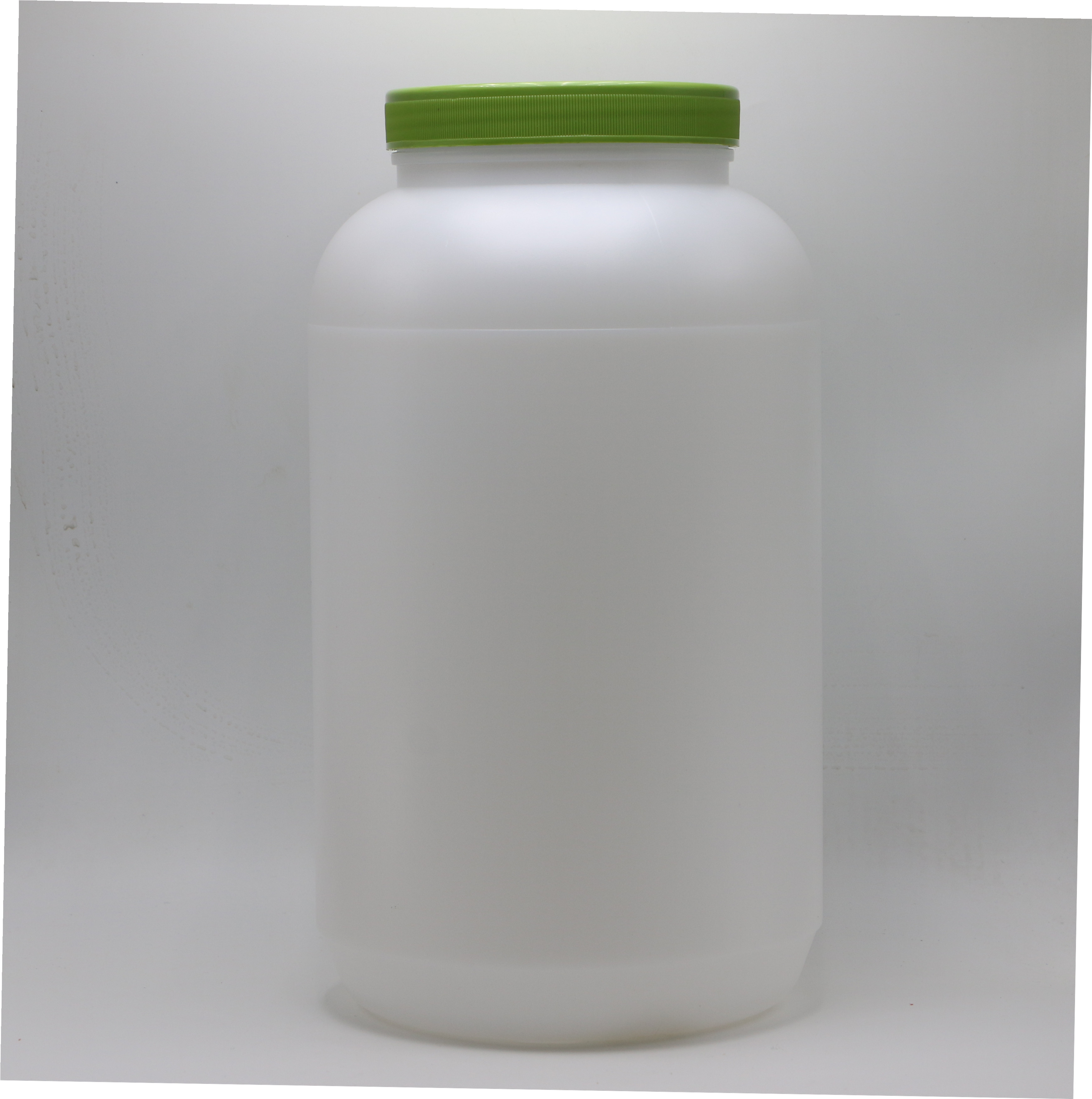 Bread 1L/4L Wide Mouth HDPE Protein Powder Food Storage with Screw Cap and Aluminum Heat Induction Liner