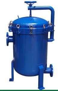 China Carbon Steel Bag Filter Housing 5 Inch 10 Inch 20 Inch Rubber Lined Multimedia wholesale