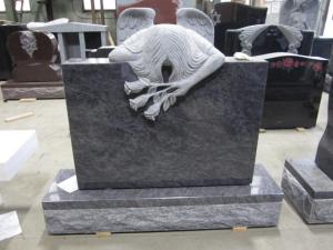 China American Style rose carved angel headstones wholesale