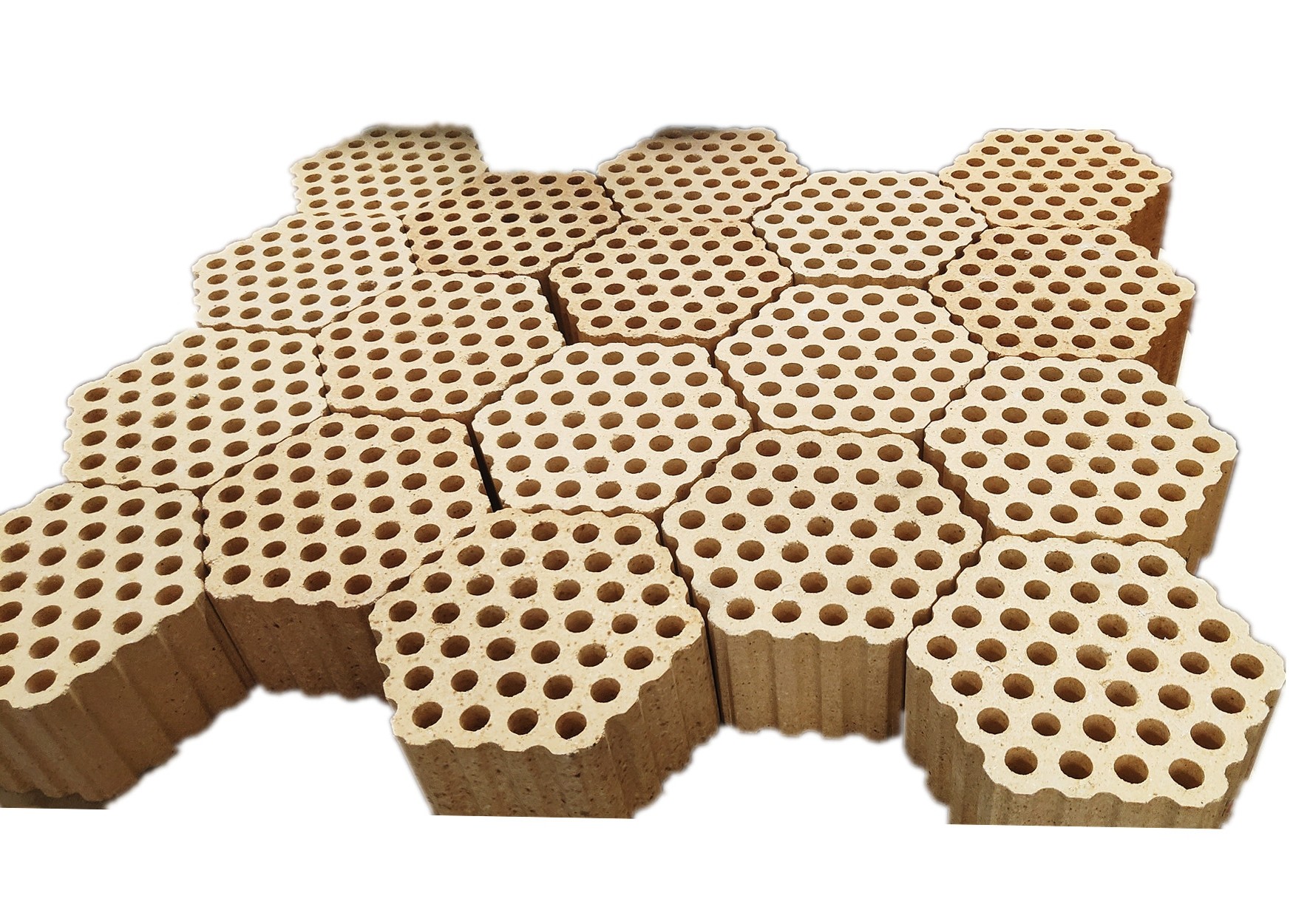 Al2O3 Checker High Alumina Refractory Bricks 40Mpa For Glass Furnace