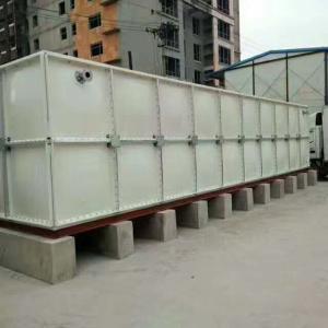 China 1000m3 GRP Frp Smc Moulded Plastic Water Storage Tanks For Underground wholesale
