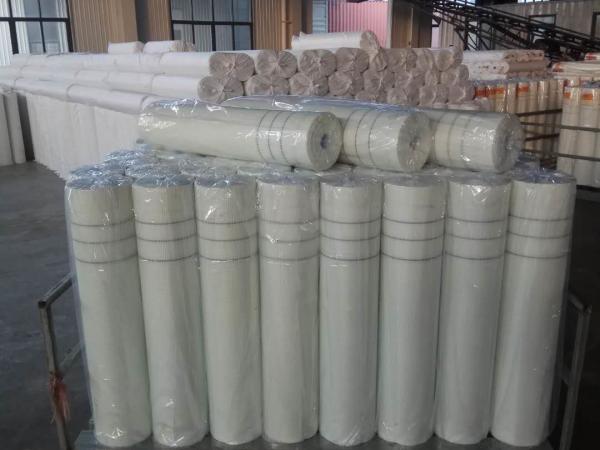 AR 50gsn 4.5x4.5mm Alkali Resistant Fiberglass Mesh Soft Fiberglass Woven Mesh