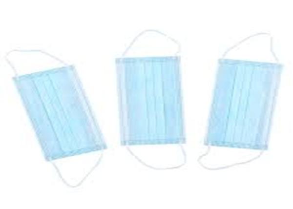 Anti Dust Non Woven Disposable Medical Mask Ultrasonic Weld In Home Care /