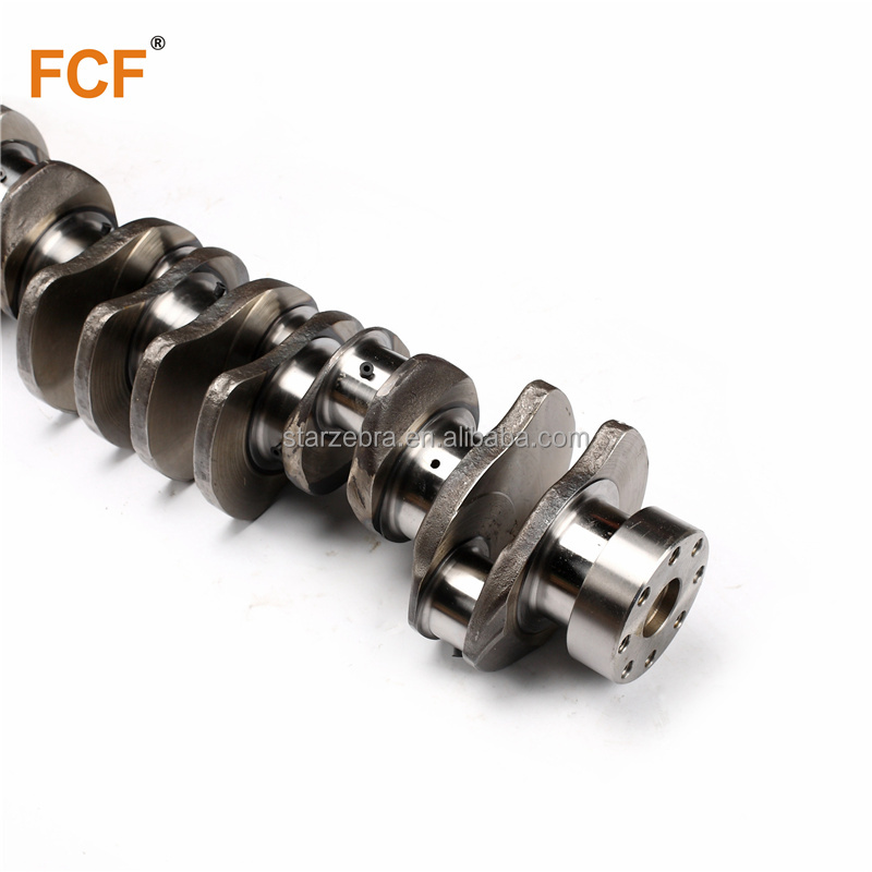 6222-31-1110 FCF DCT Forged Steel Crankshaft for Construction Machinery 6D108 Engine Crankshaft Assy at Manufacturing Plant