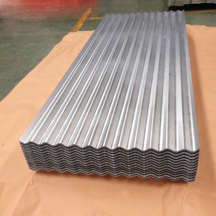 Astm A653 Galvanized Metal Roof Sheet 600mm Width with Regular Spangle