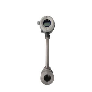 China Hydraulic Oil Vortex Flow Meter 12 Months Warranty For Gas Liquid Steam wholesale