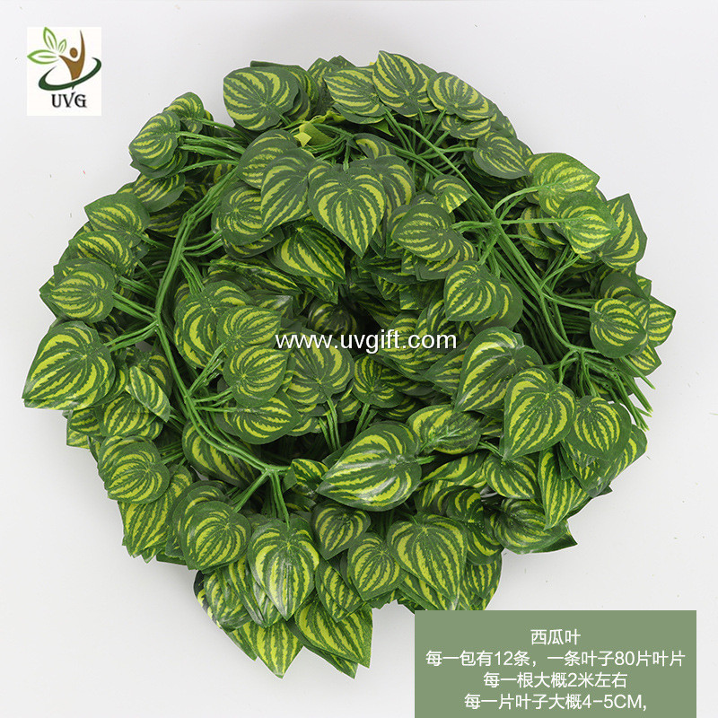 UVG decorating ideas hanging plastic ivy leaves artificial vines for wedding themes use DHP01