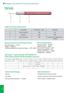China TLE Series Phase Stability Low Loss Semi-Rigid Cable wholesale