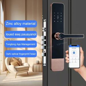 China Digital Password Apartment Smart Door Lock TTLock Fingerprint IC Card Access wholesale