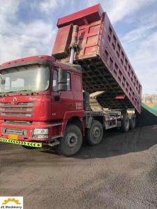China Shackman F2000 40t Construction Dump Truck , Old Tipper Trucks Euro 2 Emission wholesale
