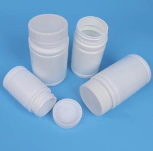 China Child Proof Medicine Bottles 40ml 50ml HDPE Pill Plastic Containers wholesale
