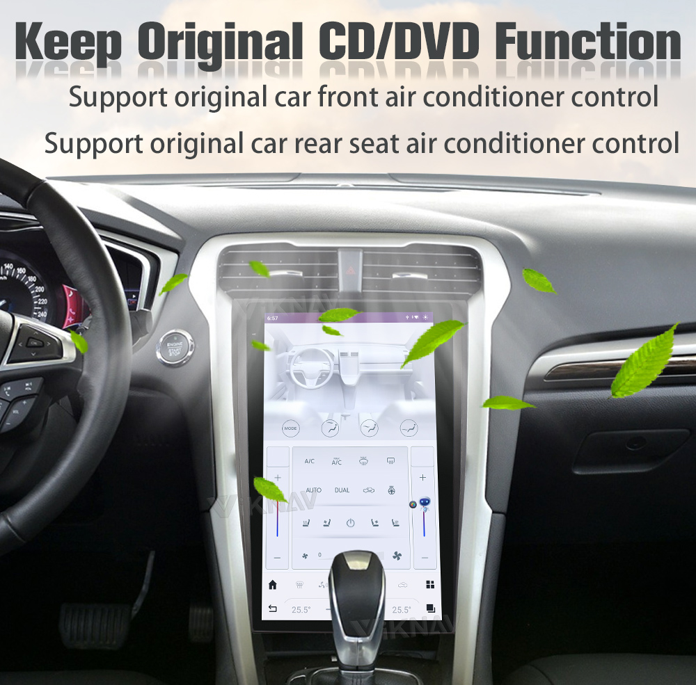 Wireless Android 11 Car Radio For Ford Mondeo 2013-2021 GPS Navigation