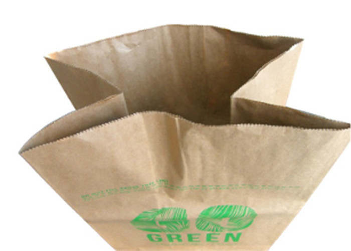 Brown Paper Multi Layer Paper Bag Square Bottom Household Garbage Bag