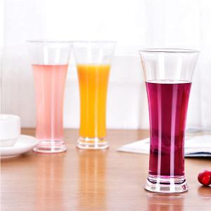 China Unbreakable Plastic Pilsner Beer Glasses Polycarbonate Martini Cocktail Glasses Drinkware wholesale