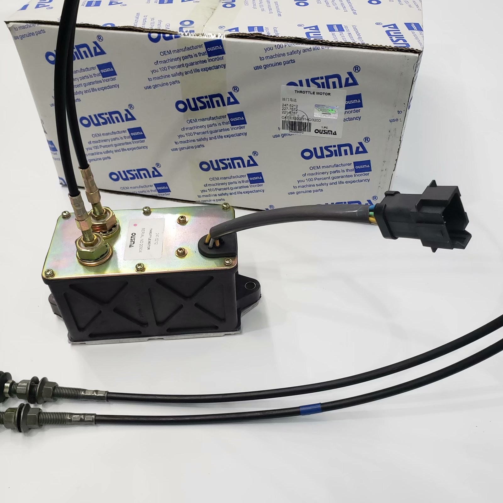 Throttle Actuator Motor 247-5212 227-7672 221-6767 For E320C E314C E320D