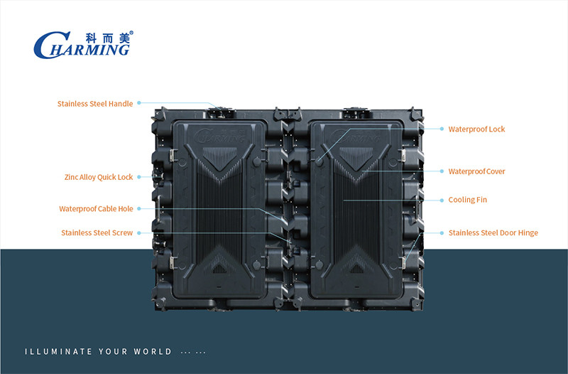 P5 P8 Outdoor LED Video Wall High Brightness 3d Naked Eye Gaint Screen