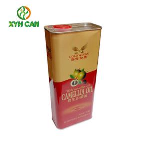 China Tin Cans for 12oz Olive Oil Empty Tall Olive Oil Tin Cans Eco-Friendly Metal Storage Tins wholesale
