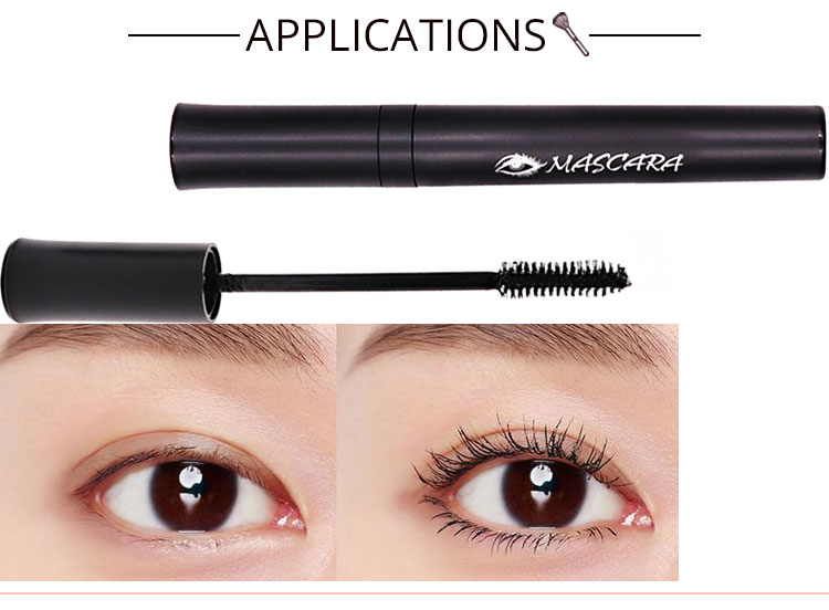 Custom Cosmetic Wholesale High quality Herbal Cream Private label Eye Makeup Fast Dry Mascara
