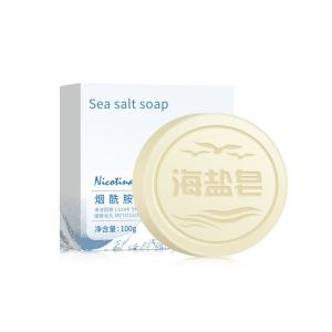 China Nicotinamide Sea Salt Soap Natural Ingredients Effectively Remove Mites wholesale